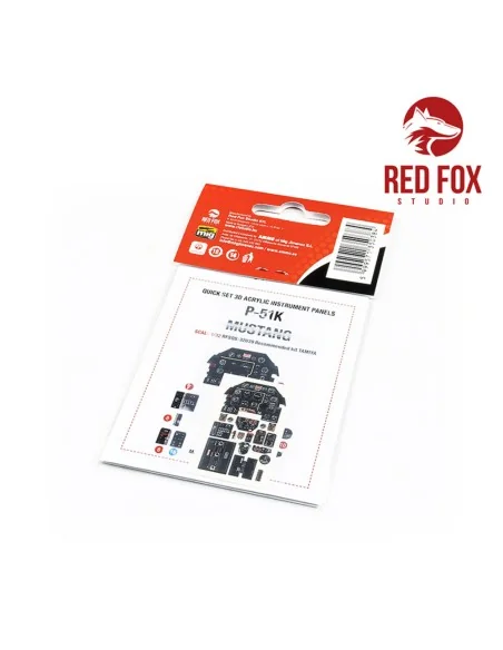 1/32 P-51K Mustang (for Tamiya kit), 1/32 - Red Fox Studio RFSQS-32039