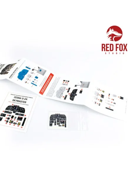 [NO_DESC] 1/32 Cesna O-2A Skymaster (for Roden Kit), 1/32 - Red Fox...
