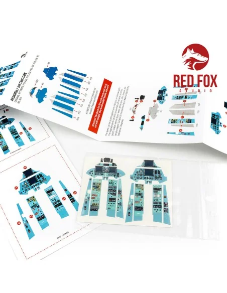 1/32 Sukhoi Su-30 MKK Flanker G (for Trumpeter kit), 1/32 - Red Fox...