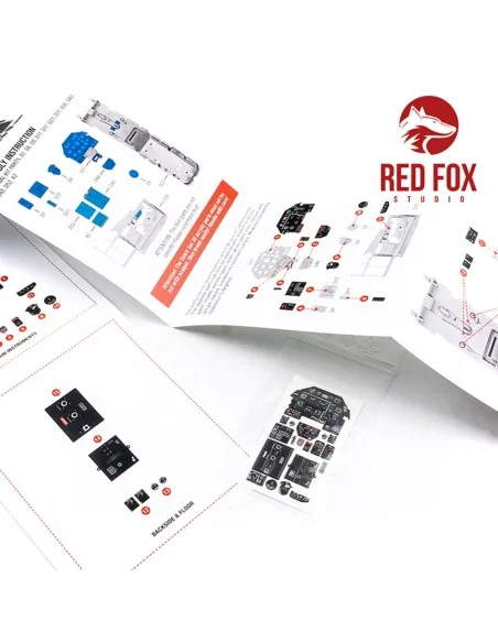 1/32 P-51D Mustang (for Tamiya kit), 1/32 - Red Fox Studio RFSQS-32044