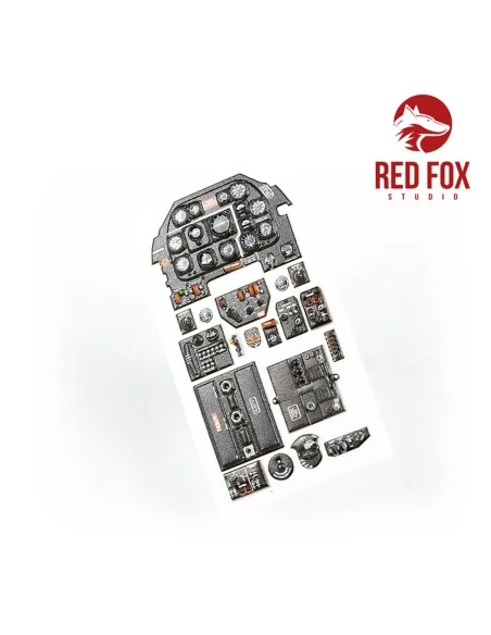 1/32 P-51D Mustang (for Tamiya kit), 1/32 - Red Fox Studio RFSQS-32044