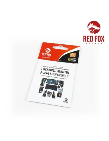 1/32 F-35A Lightning II (for Italeri/Academy kit), 1/32 - Red Fox S...