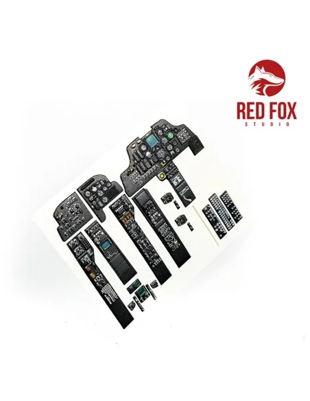1/32 AH-64A Apache (for Revell Kit), 1/32 - Red Fox Studio RFSQS-32048
