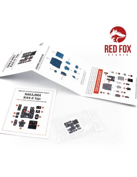 1/32 Nakajima Ki44-II Tojo (for Hasegawa kit), 1/32 - Red Fox Studi...