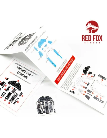 [NO_DESC] 1/32 Vought F4U-1 Corsair (for Tamiya kit), 1/32 - Red Fo...