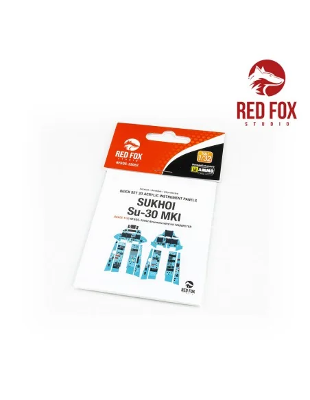 1/32 Su-30 MKI Flanker G (for Trumpeter kit), 1/32 - Red Fox Studio...