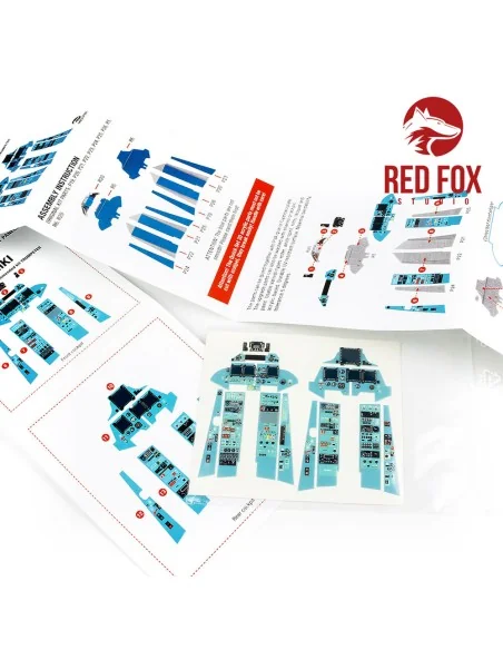 1/32 Su-30 MKI Flanker G (for Trumpeter kit), 1/32 - Red Fox Studio...
