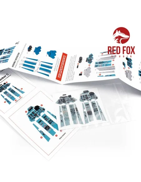 1/32 Sukhoi Su-27 Flanker C (UB) (for Trumpeter kit), 1/32 - Red Fo...