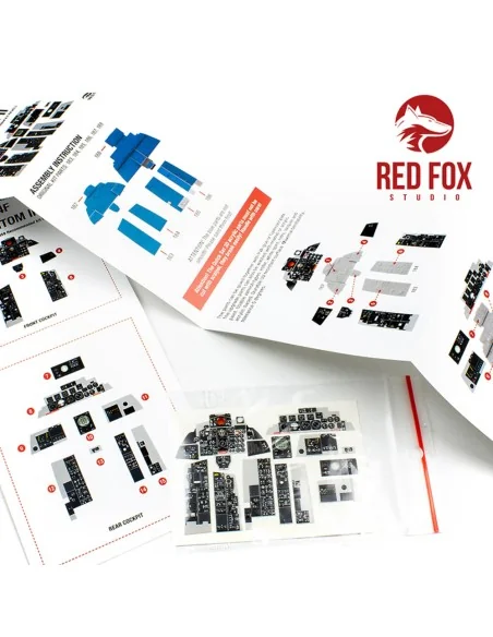 1/32 McDonell DOUGLAS F-4F Phantom II (for Revell Kit), 1/32 - Red ...