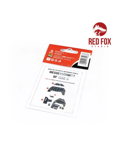 1/32 Messerschmitt Bf 109G-6 (for Hasegawa kit), 1/32 - Red Fox Stu...