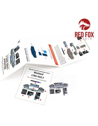 [NO_DESC] 1/32 Westland Lynx HAS.3 (for Revell Kit), 1/32 - Red Fox...