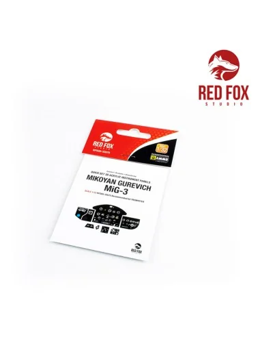 1/32 Mikoyan Gurevich MiG-3 (for Treumpeter Kit), 1/32 - Red Fox St...