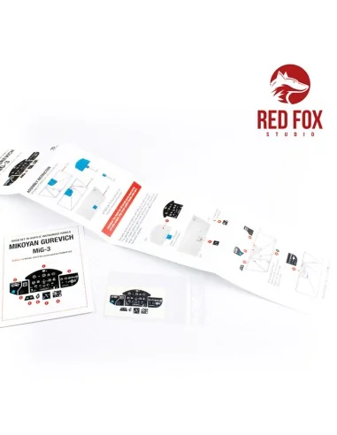 1/32 Mikoyan Gurevich MiG-3 (for Treumpeter Kit), 1/32 - Red Fox St...