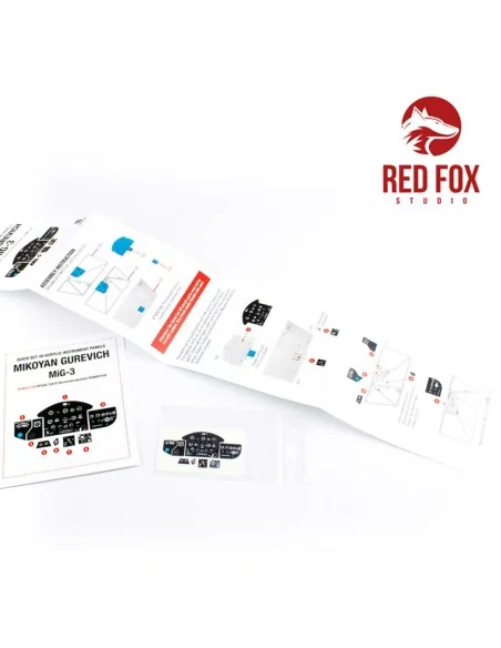 1/32 Mikoyan Gurevich MiG-3 (for Treumpeter Kit), 1/32 - Red Fox St...