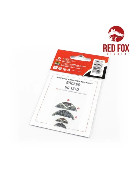 1/32 Bücker Bü 131D (for ICM kit), 1/32 - Red Fox Studio RFSQS-32079