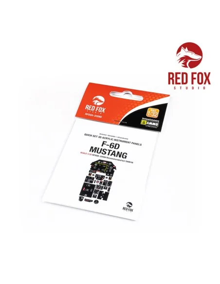 1/32 F-6D Mustang (for Tamiya kit), 1/32 - Red Fox Studio RFSQS-32080