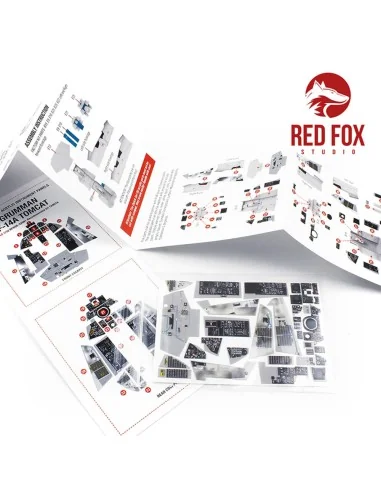 1/32 Grumman F-14A Tomcat (for Tamiya kit), 1/32 - Red Fox Studio R...