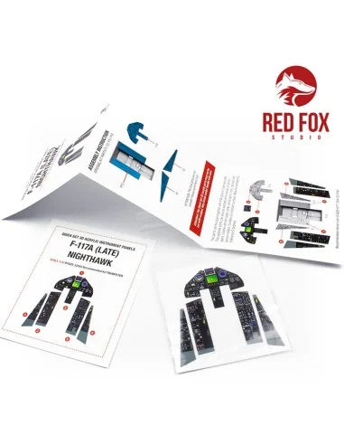 1/32 F-117A Nighthawk (Late) (for Trumpeter kit), 1/32 - Red Fox St...