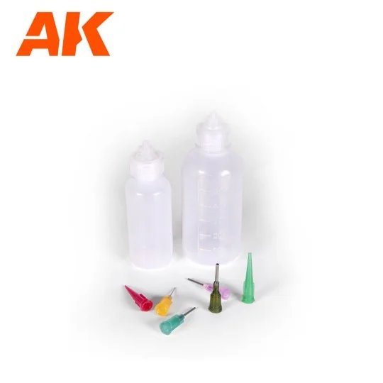 PRECISION DISPENSERS (6cannulas & 2 bottles) - AK Interactive AK9328