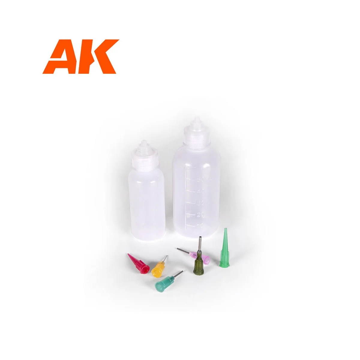 PRECISION DISPENSERS (6cannulas & 2 bottles) - AK Interactive AK9328