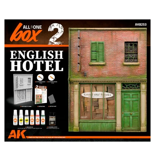 ALL IN ONE SET -BOX 2-ENGLISH HOTEL - AK Interactive AK8253