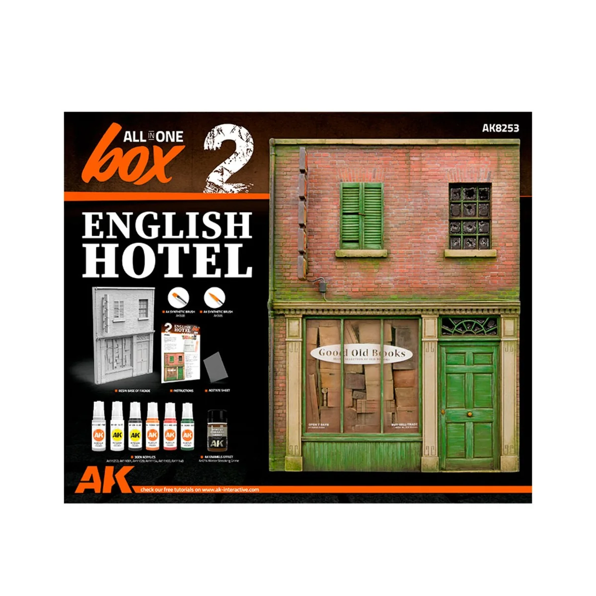 ALL IN ONE SET -BOX 2-ENGLISH HOTEL - AK Interactive AK8253