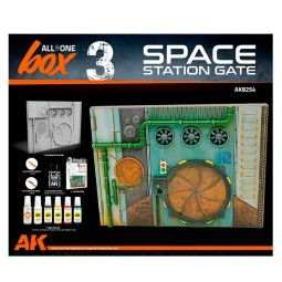 ALL IN ONE SET -BOX 3-SPACE STATION GATE - AK Interactive AK8254