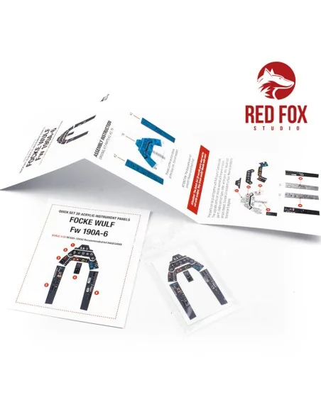 1/32 Focke Wulf Fw 190A-6 (for Hasegawa kit), 1/32 - Red Fox Studio...