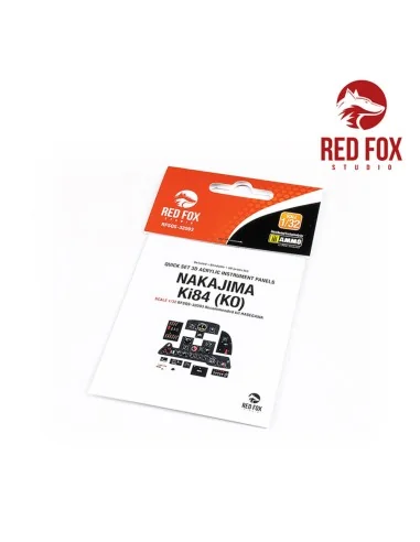 1/32 Nakajima Ki84 (KO) (for Hasegawa kit), 1/32 - Red Fox Studio R...
