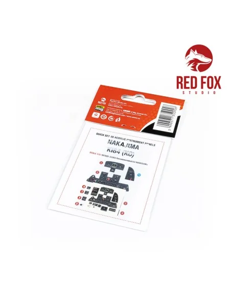 [NO_DESC] 1/32 Nakajima Ki84 (KO) (for Hasegawa kit), 1/32 - Red Fo...