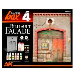 ALL IN ONE SET -BOX 4-BILLIAULT FACADE - AK Interactive AK8255