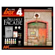 ALL IN ONE SET -BOX 4-BILLIAULT FACADE - AK Interactive AK8255