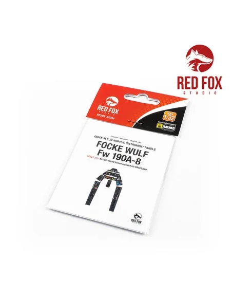 1/32 Focke Wulf Fw 190A-8 (for Hasegawa kit), 1/32 - Red Fox Studio...