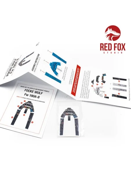 1/32 Focke Wulf Fw 190A-8 (for Hasegawa kit), 1/32 - Red Fox Studio...