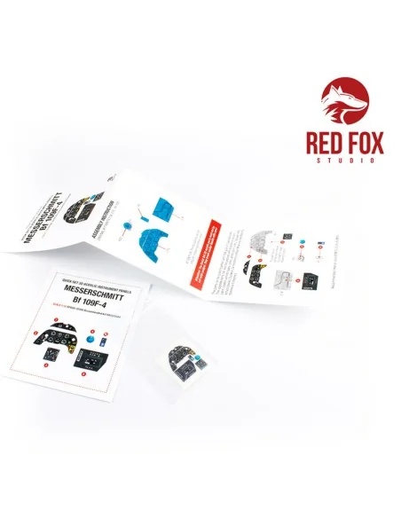 1/32 Messerschmitt Bf 109F-4 (for Hasegawa Kit), 1/32 - Red Fox Stu...