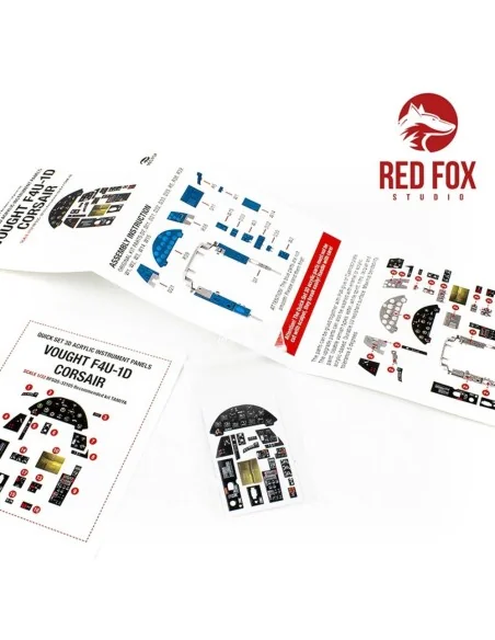 1/32 F4U-1D Corsair (for Tamiya kit), 1/32 - Red Fox Studio RFSQS-3...