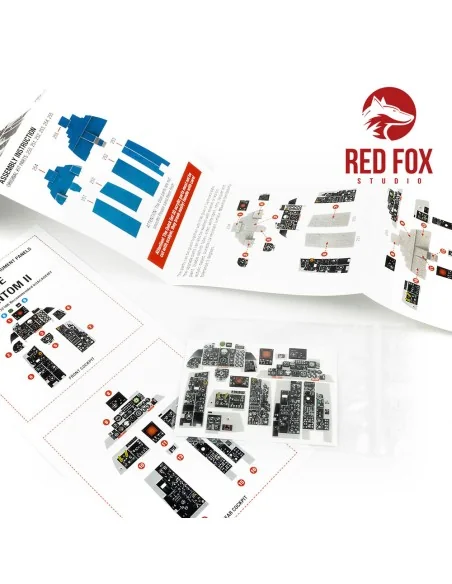 1/32 F-4E Phantom II (for Academy kit), 1/32 - Red Fox Studio RFSQS...