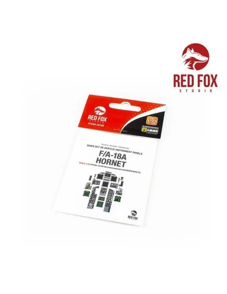 1/32 F/A-18A Hornet (for Academy/Kinetic kit), 1/32 - Red Fox Studi...