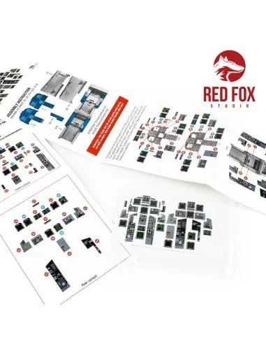1/32 F/A-18B Hornet (for Academy/Kinetic kit), 1/32 - Red Fox Studi...