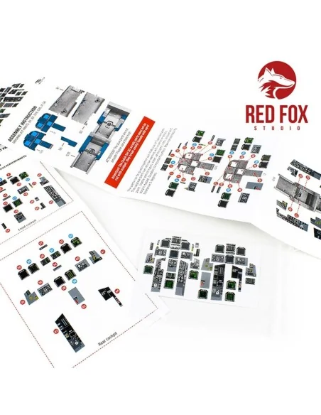 [NO_DESC] 1/32 F/A-18B Hornet (for Academy/Kinetic kit), 1/32 - Red...