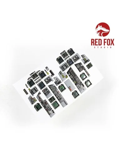 1/32 F/A-18B Hornet (for Academy/Kinetic kit), 1/32 - Red Fox Studi...