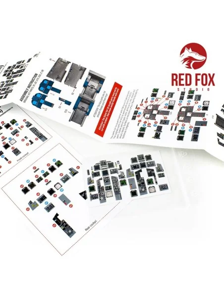 1/32 F/A-18D Early Hornet (for Academy/Kinetic kit), 1/32 - Red Fox...