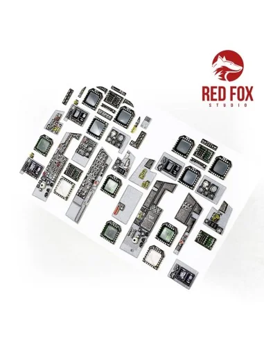 1/32 F/A-18D Early Hornet (for Academy/Kinetic kit), 1/32 - Red Fox...