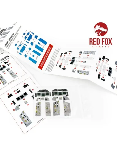 1/32 EF-2000B Eurofighter Typhoon (for Trumpeter kit), 1/32 - Red F...