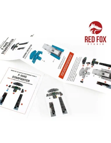 1/32 F-104S Starfighter (for Hasegawa kit), 1/32 - Red Fox Studio R...