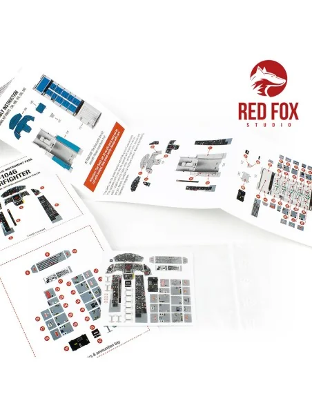 1/32 F-104G Starfighter (for Italeri kit), 1/32 - Red Fox Studio RF...