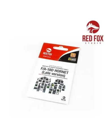 1/32 F/A-18D Late Hornet (for Academy/Kinetic kit), 1/32 - Red Fox ...