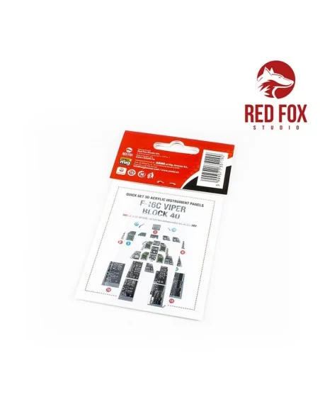 1/32 F-16C Block 40 Viper (for Academy kit), 1/32 - Red Fox Studio ...