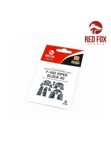 1/32 F-16D Block 40 Viper (for Academy kit), 1/32 - Red Fox Studio ...