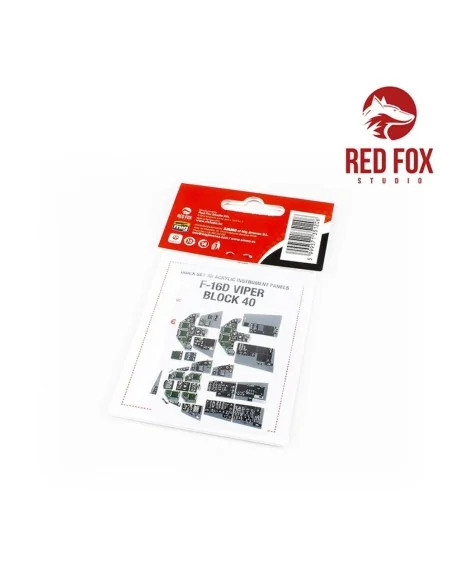 1/32 F-16D Block 40 Viper (for Academy kit), 1/32 - Red Fox Studio ...